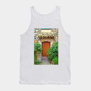 Medieval Doorway in Eze Tank Top